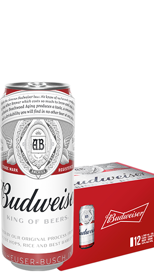 Budweiser 500mL Cans (Single)  (New-TLT) (HO-SSS)