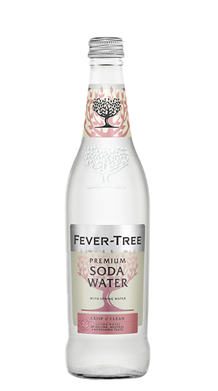 Fever-Tree Soda Water 500mL  (1x Single Bottle)  (New) (TLT-MS)