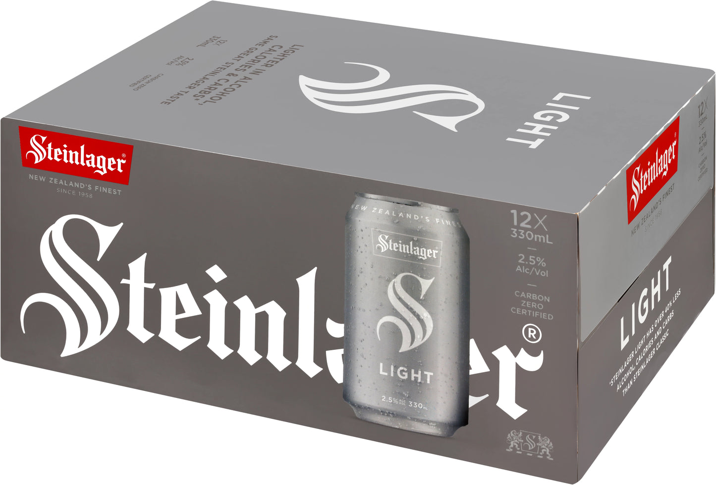 Steinlager Light 12 Pack 330Ml Cans (New)