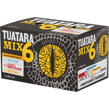 .  Tuatara Mix 6  Pack 330mL Cans (New) (Due Soon)