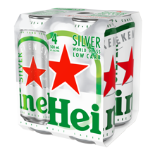 .  Heinekin Silver 500mL Low Cab (New) (Due Soon)