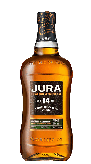 Jura 14 Year Old Single Malt Rye Cask 700mL