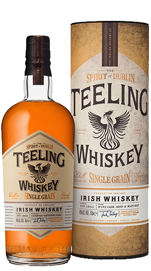 Teeling Single Grain Irish Whiskey Gift Tube 700mL