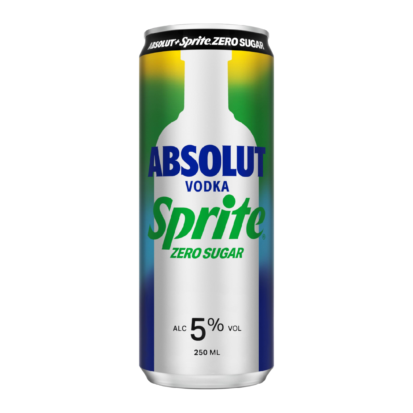 Absolut & Sprite ZERO SUGAR 12 Pack 250mL Cans  (HO-BS)