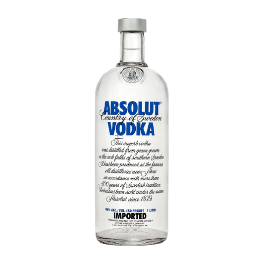 Absolut Vodka 1 Litre - Thirsty Liquor Tauranga