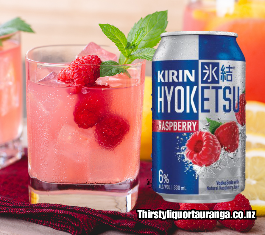 . Kirin Hyoketsu Raspberry 6% 6 Pack 330mL Cans (New) (Due February 2026)