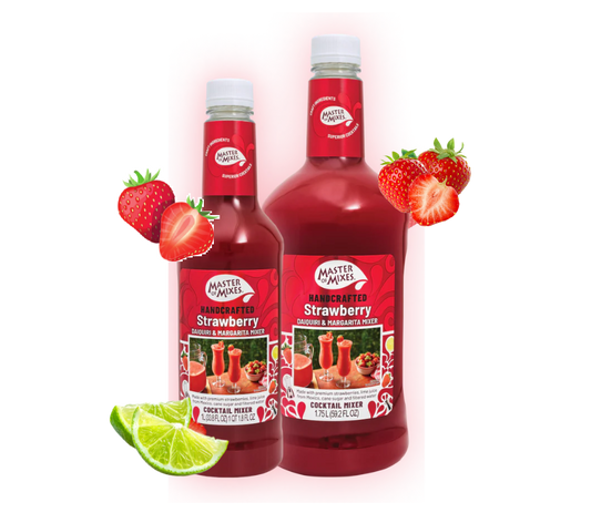 Master of Mixes Strawberry Daiquiri/Margarita Cocktail Mix 1 Litre