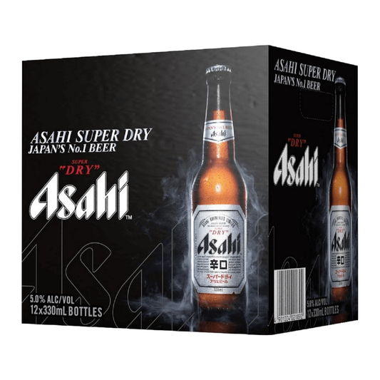 Asahi Super Dry 12 Pack 330mL Bottles