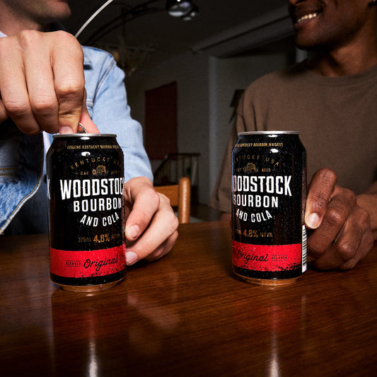 .  Woodstock 4.8% Bourbon % Cola 10 Pack 330mL Cans (New) (1st Week September)