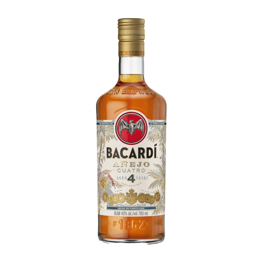 Bacardi Anejo 4 Year Old Rum 40% 700ml