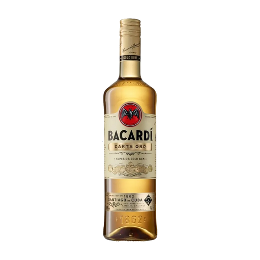 Bacardi Carta De Oro Gold 1 Litre - Thirsty Liquor Tauranga