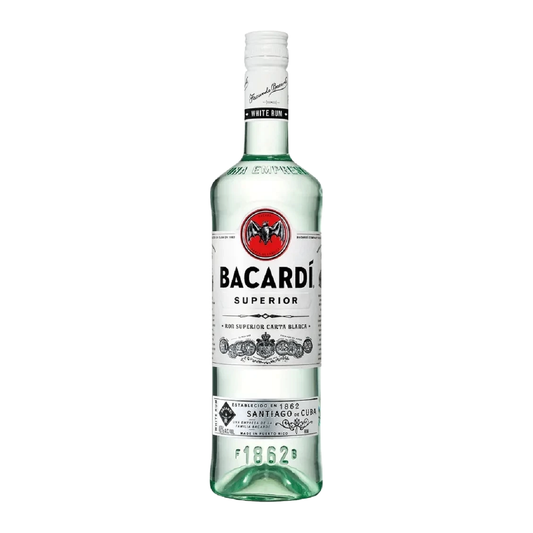 Bacardi White Rum 1 Litre - Thirsty Liquor Tauranga