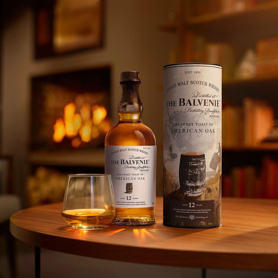 Balvenie 12 Year Old American Oak 43% 700mL (EOL) - Thirsty Liquor Tauranga
