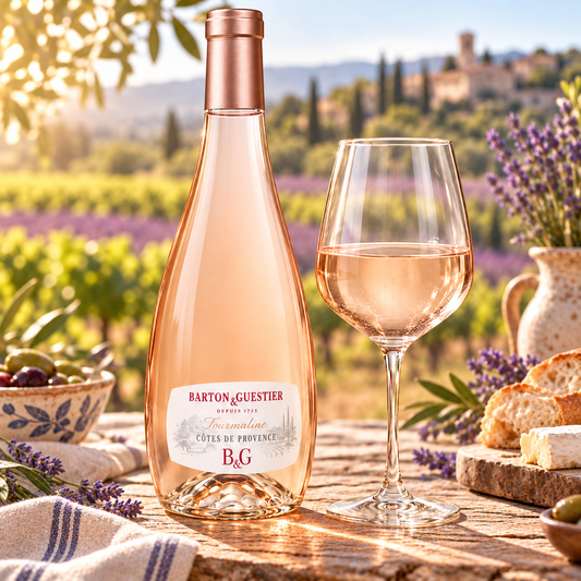 Barton & Guestier Tourmaline Côtes de Provence Rosé 12.5% 750mL (New-TLT)