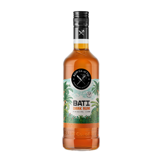 Bati Dark Rum 2 Year Old 37.5% 1 Litre - Thirsty Liquor Tauranga