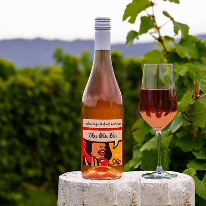 Bla Bla Bla Scott Marlborough Natural Rosé 750mL (TLT-EOL)
