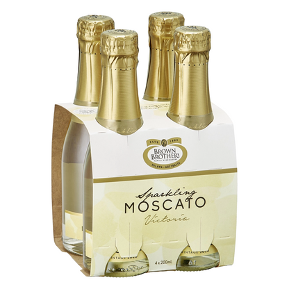 Brown Brothers Sparkling Moscato 4 Pack 200ml