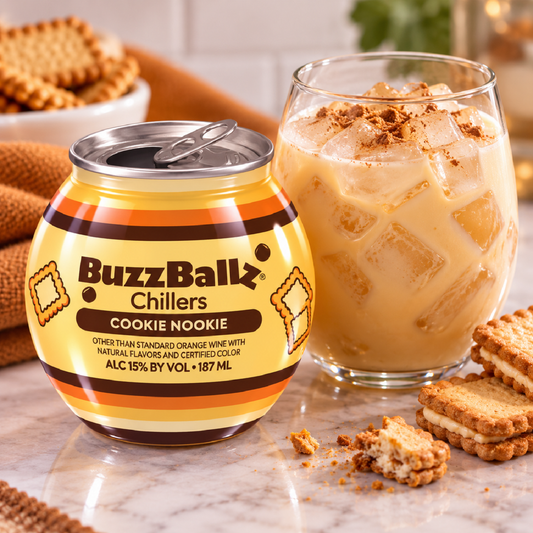 BuzzBallz Chillers 15% Cookie Nookie 187mL (New)