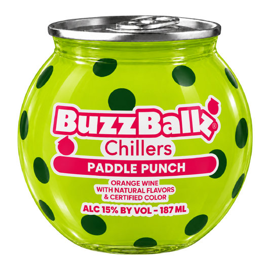 BuzzBallz Chillers 15% Pickleball (Watermelon) 187mL (New)