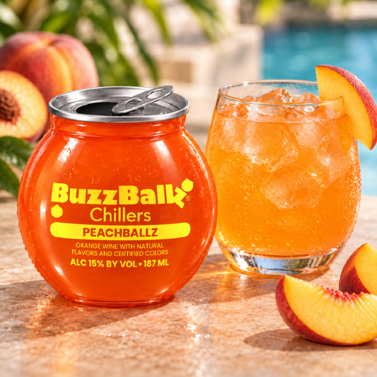 BuzzBallz Chiillers 15% Peach 187mL (New)