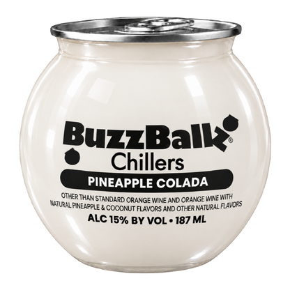 BuzzBallz Chillers 15% Pineapple Colada 187mL