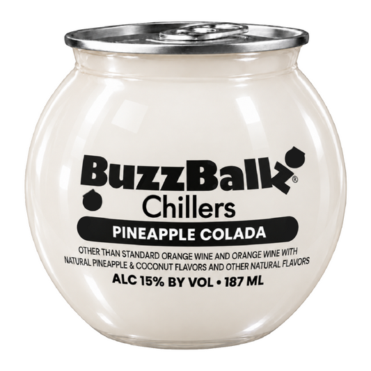 BuzzBallz Chillers 15% Pineapple Colada 187mL (New)