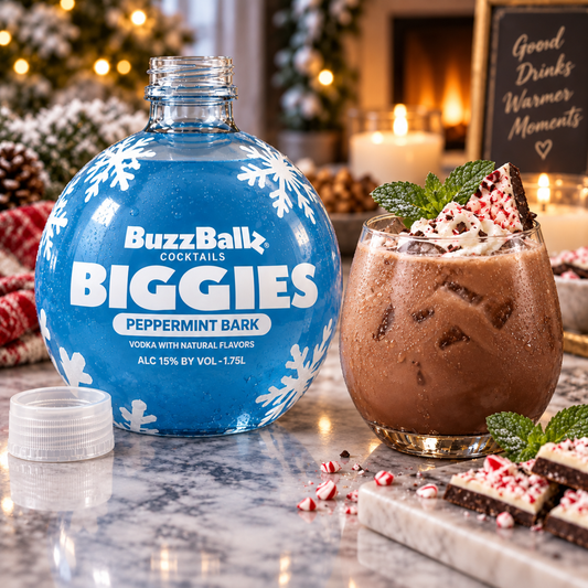 Buzzballs 15% Peppermint Snow Globe 1.5L (New-TLT) (Due Soon)