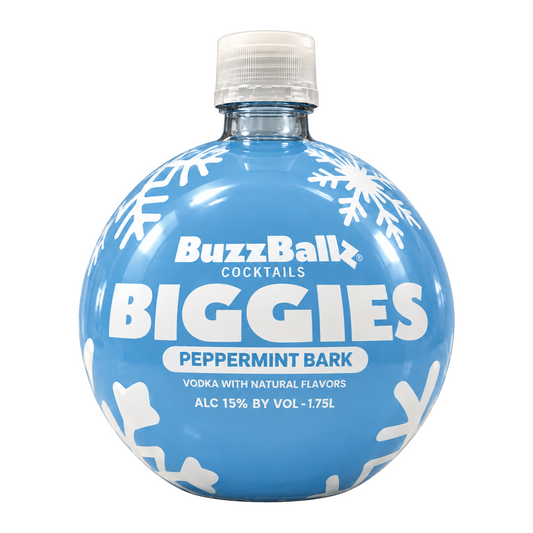 Buzzballs 15% Peppermint Snow Globe 1.5L (New-TLT) (Due Soon)