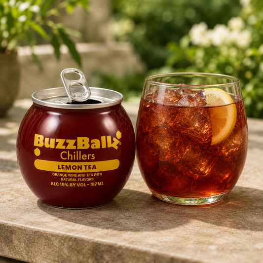 BuzzBallz Lemon Tea 15% 187mL (New)
