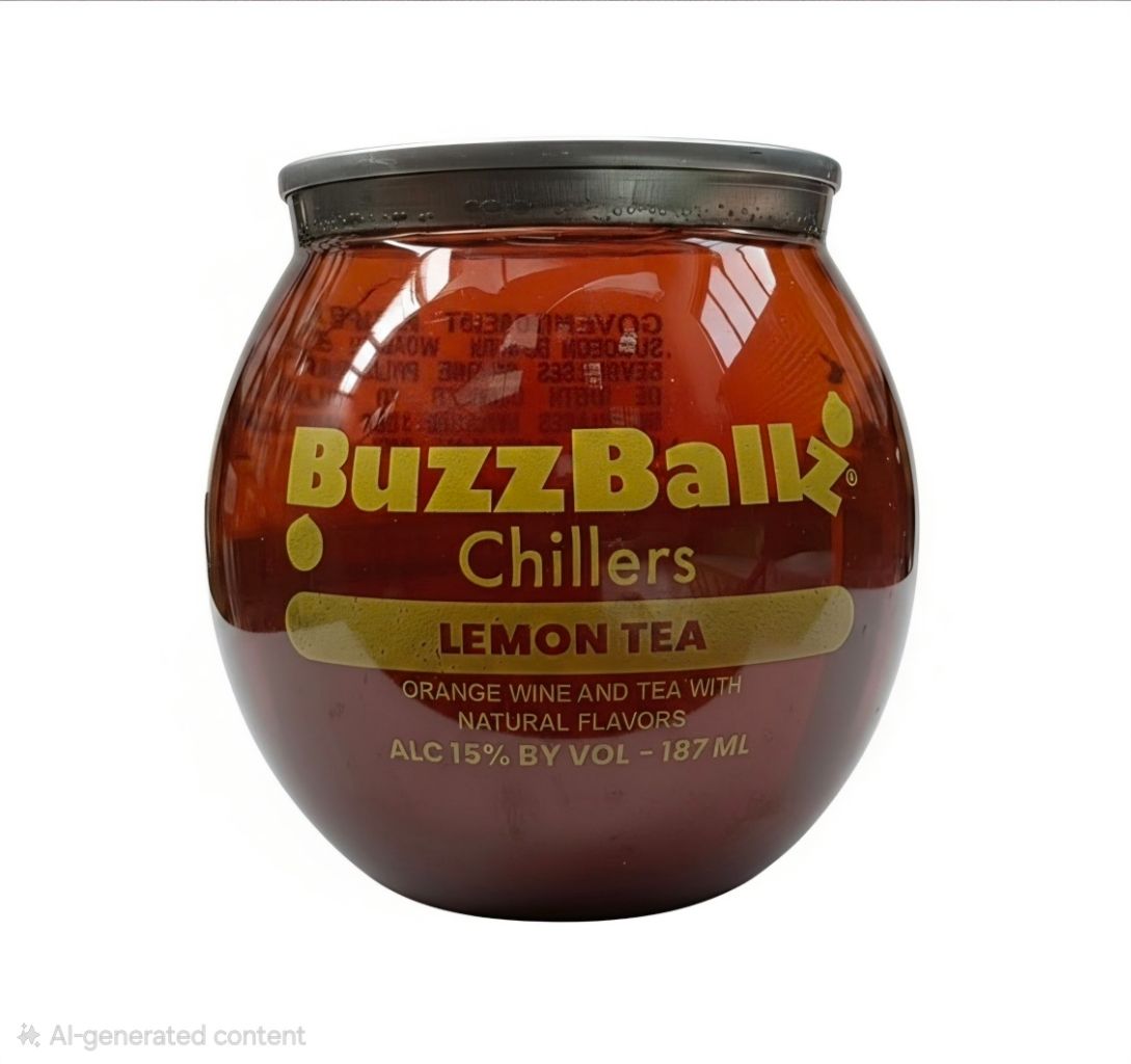 BuzzBallz Lemon Tea 15% 187mL (New)