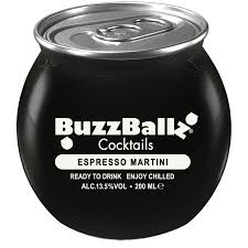 BuzzBallz Espresso Martini 200mL  (New)