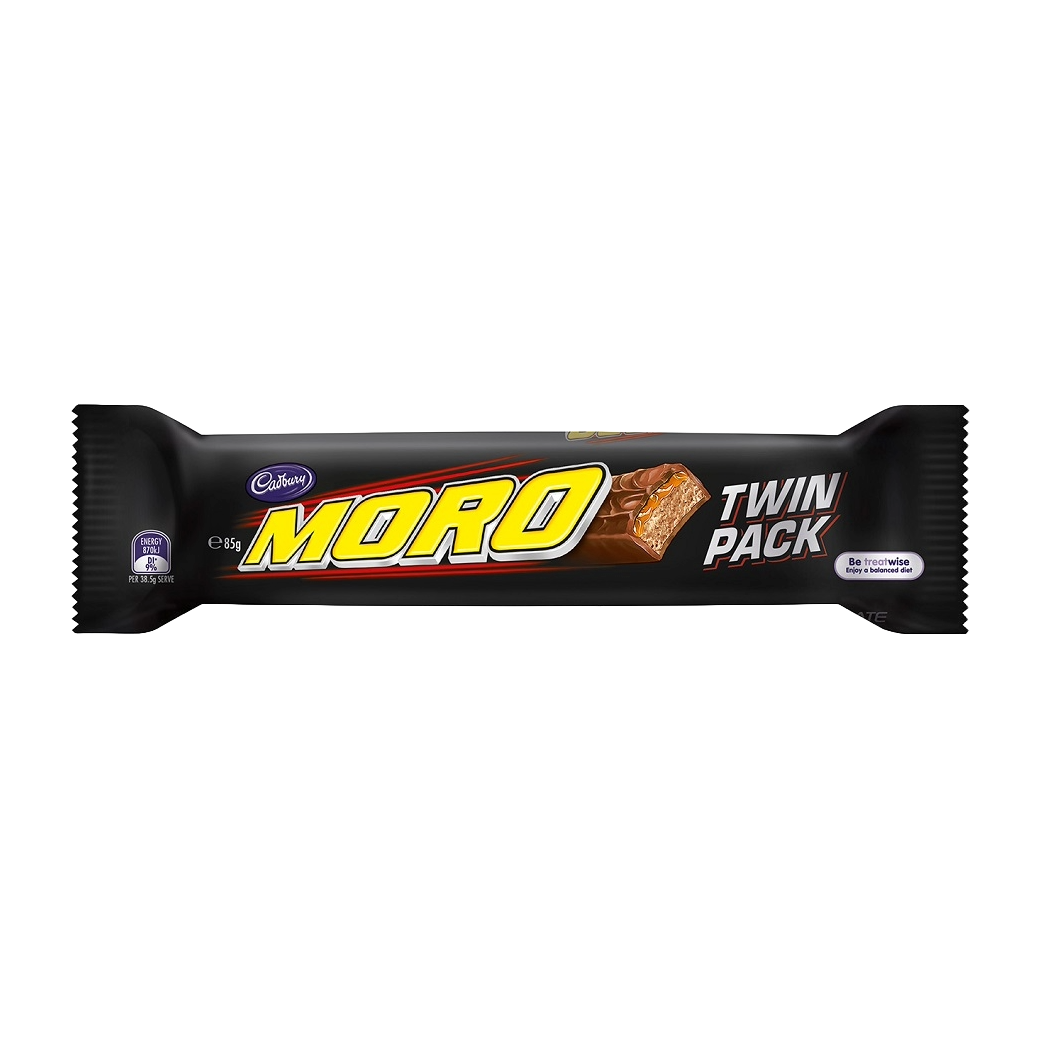 Cadbury Moro Twin Pack Chocolate Bar 85g