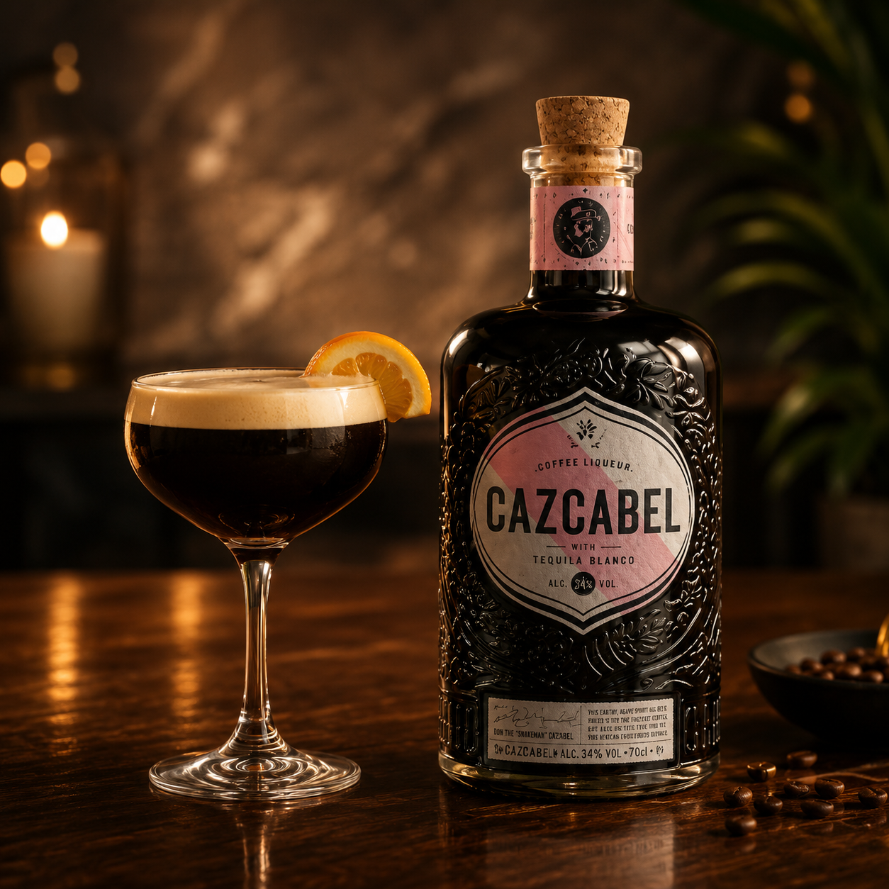 Cazcabel Coffee Tequila Liqueur 700mL - (TLT-EOL)