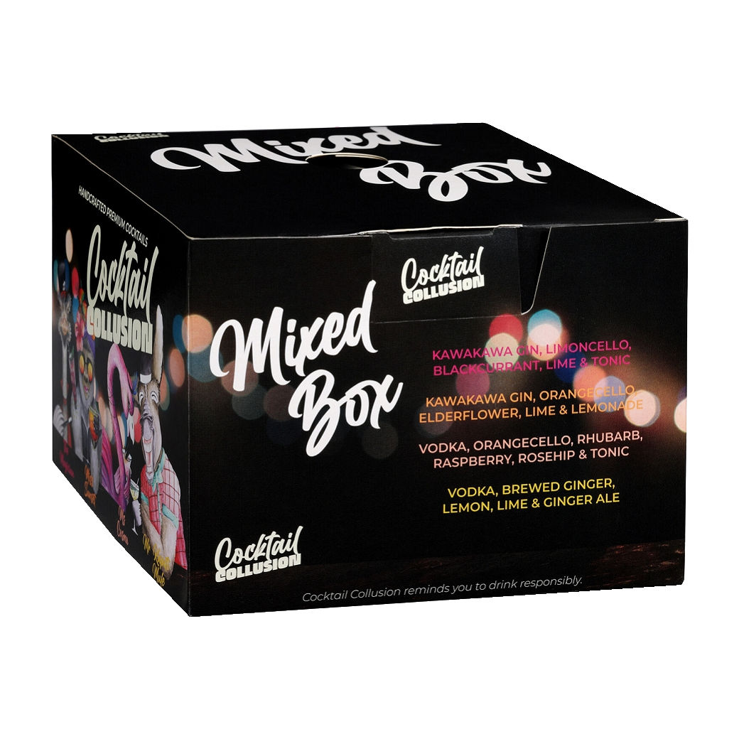 Cocktail Collusion Mixed Box Premium Cocktail 6.9% 4 Pack 250ml Cans