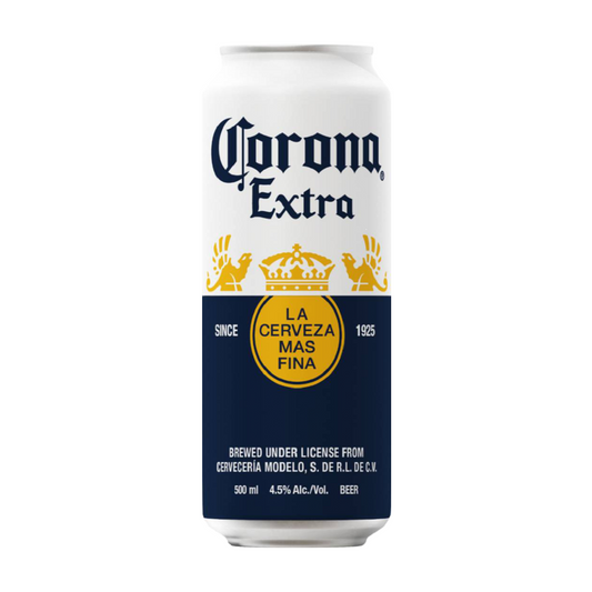. Corona Single Can 500mL (New) (Due Mid October)