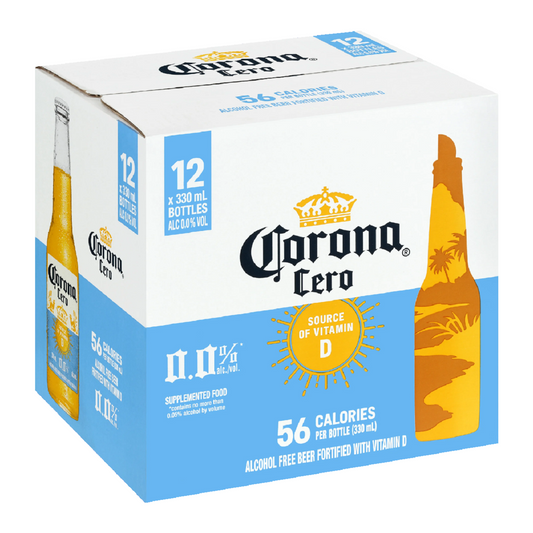 Corona Cero ZERO 0% 12 Pack 330mL Bottles