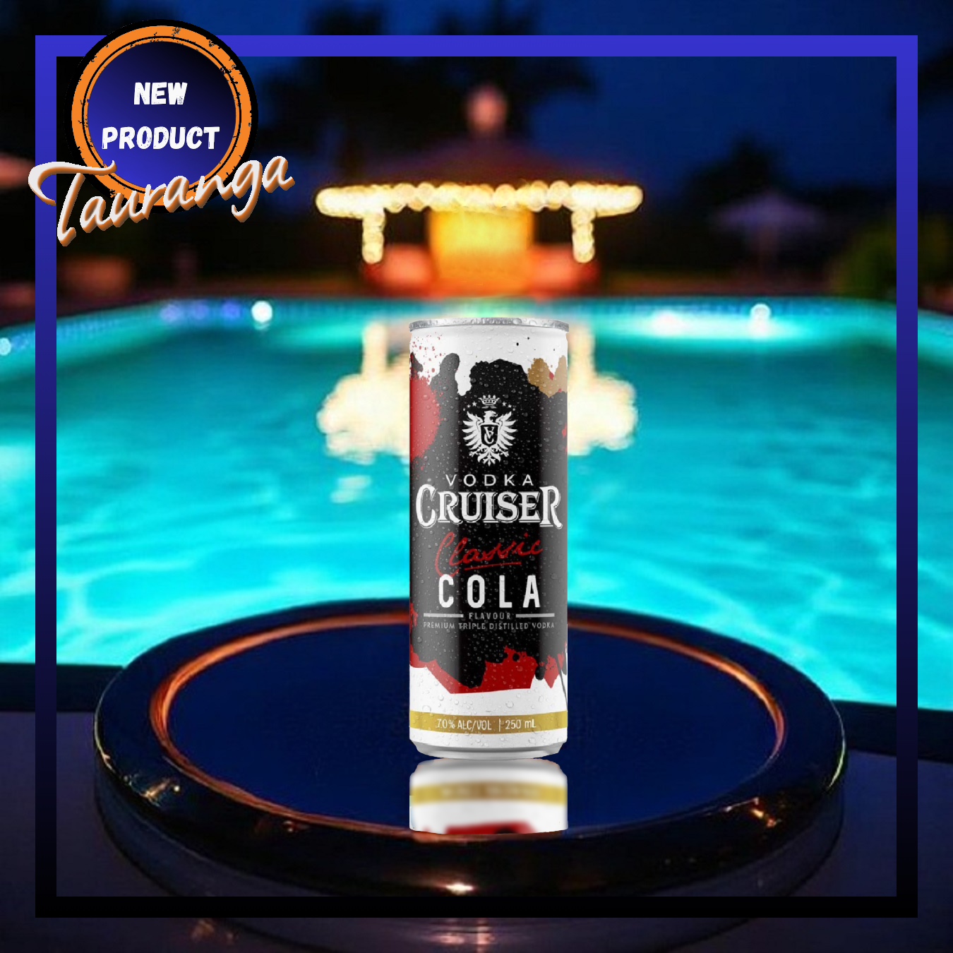 Cruiser Vodka 7% Classic Cola 12 Pack 250mL Cans