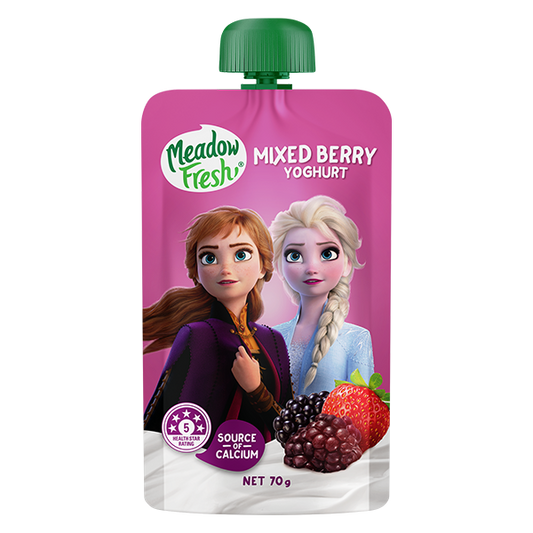 Meadow Fresh Mixed Berry Yoghurt Pouch 70g (New) (Pickup Only)