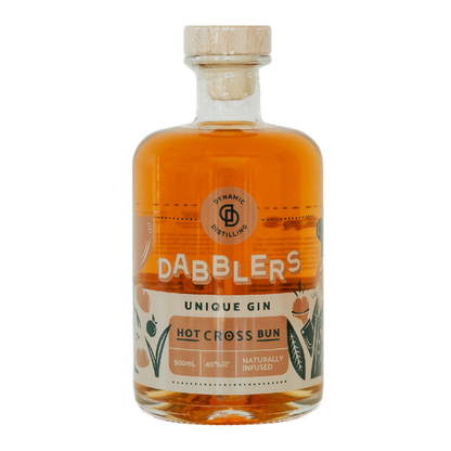 Dabblers Gin Hot Cross Bun 500mL (Limited Edition) (EOL) (Tauranga Special)