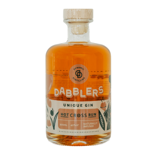 Dabblers Gin Hot Cross Bun 500mL (Limited Edition) (EOL) (Tauranga Special)