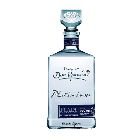 Don Ramon Platinum Plata Tequila 40% Blue Gift Box 750ml