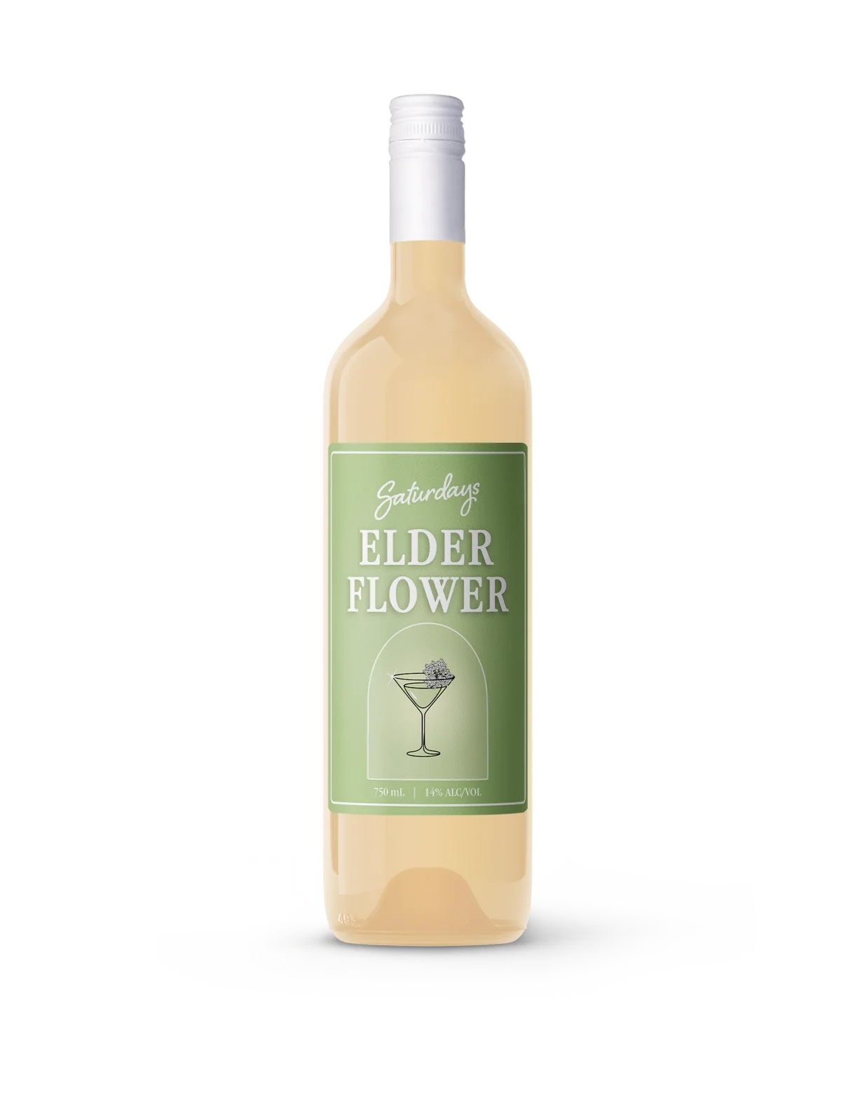 z. Saturdays Elderflower Liqueur 14% 750mL (New-TLT) (Due Soon)