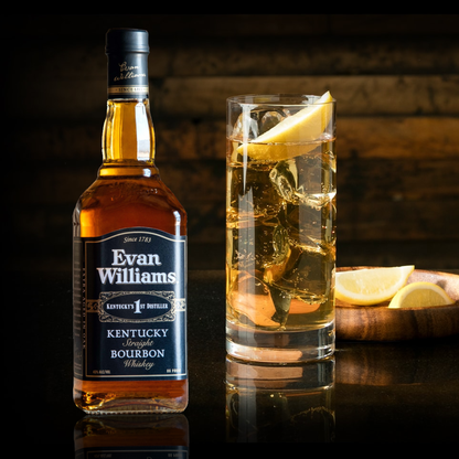 Evan Williams Black Label Bourbon 1L (New-TLT) (TLT-MS)