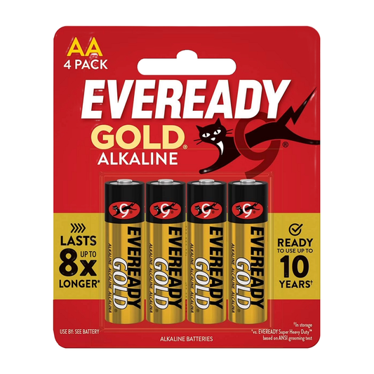 Eveready Gold AA Batteries 4 Pack - Thirsty Liquor Tauranga