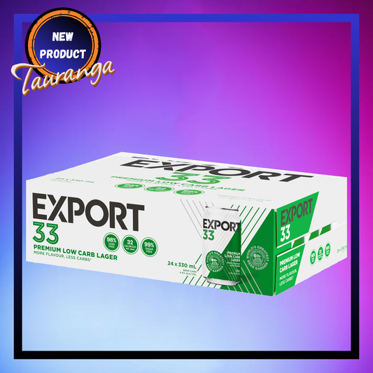 Export 33 24 Pack 330mL Cans (New)