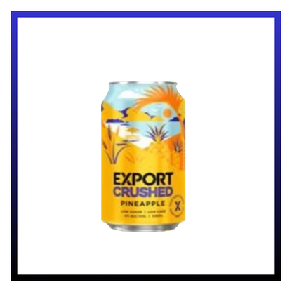 Export Crushed Pineapple 12 Pack 330mL Cans (New) (Due Second Week October)