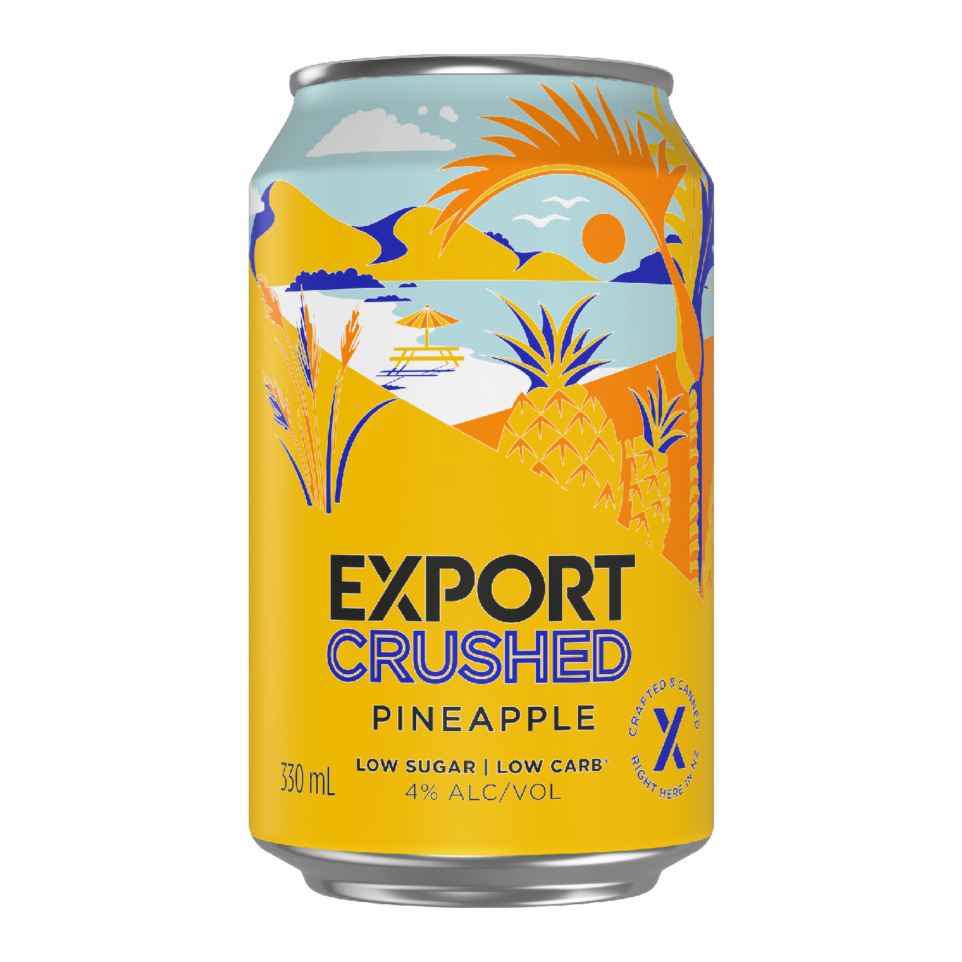 Export Crushed Pineapple 10 Pack 330mL Cans (New)