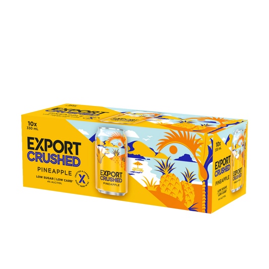 Export Crushed Pineapple 10 Pack 330mL Cans (New)