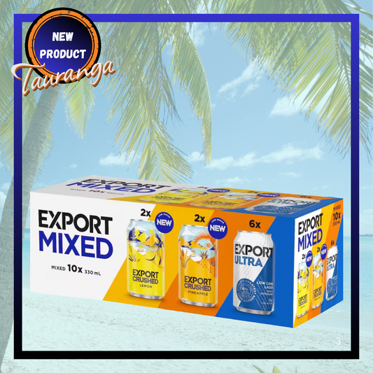 Export Mixed 10 Pack 330mL Cans (New)