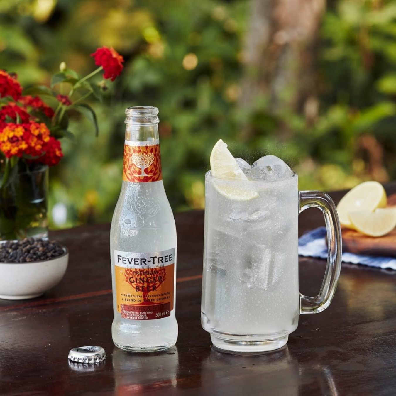 Fever Tree Ginger Beer 500mL (1x Single Bottle) (New) (HO-SSS)